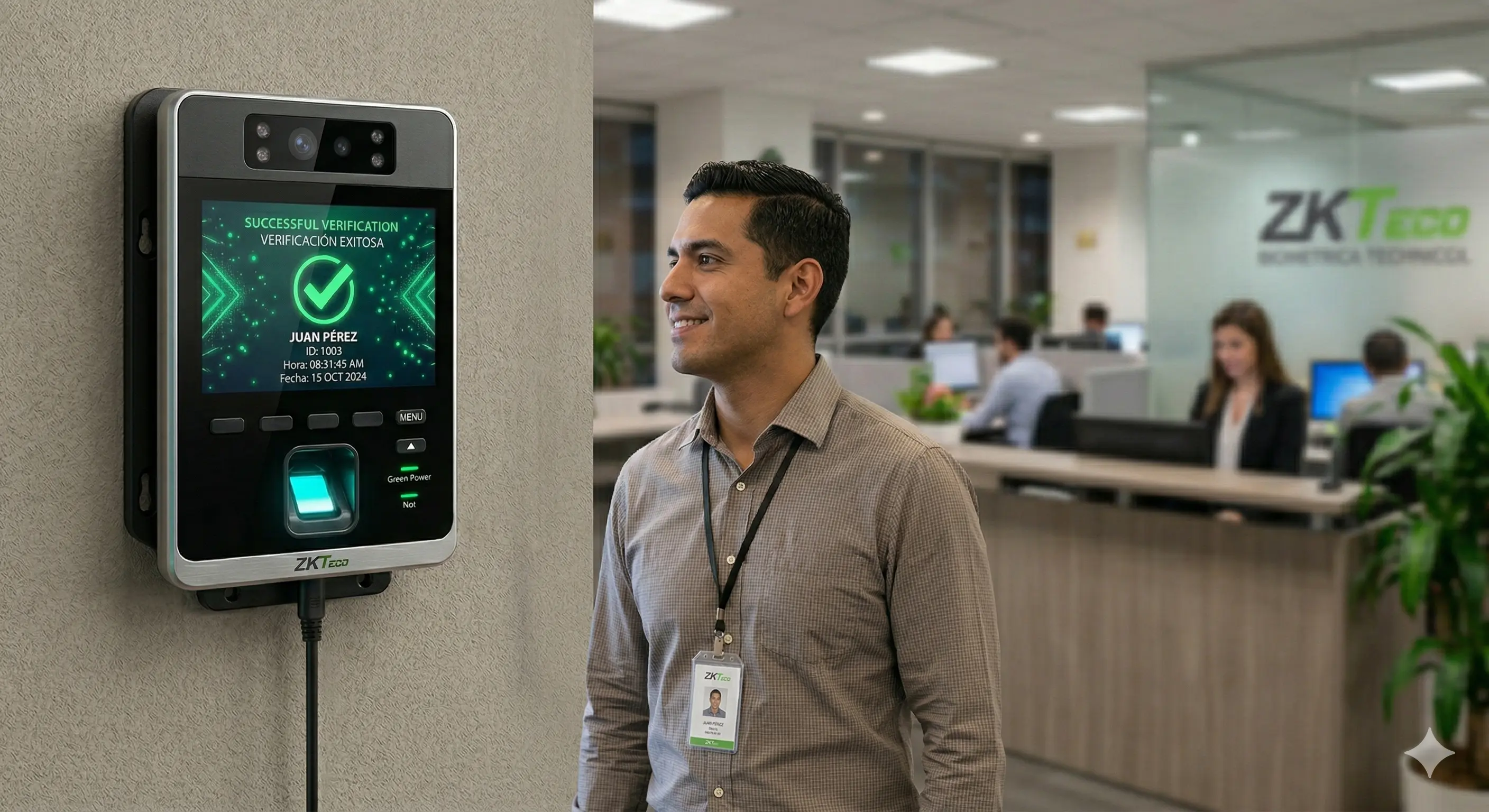 Checadores Biométricos ZKTeco